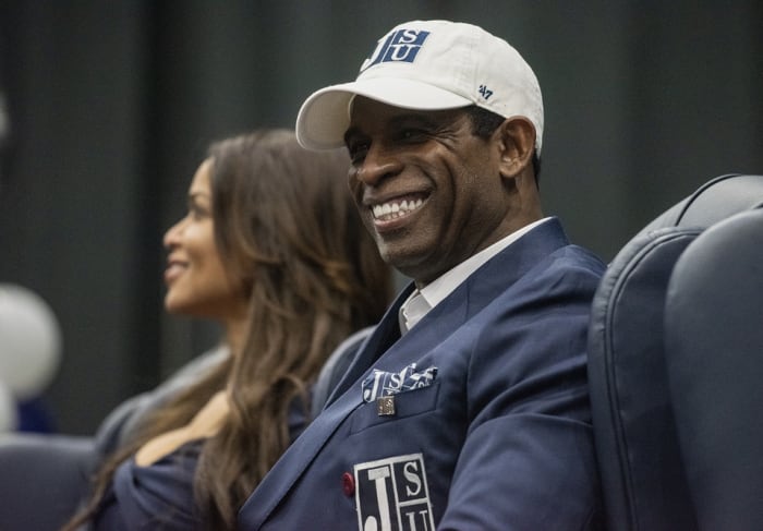 Deion Sanders Introduced as Jackson State University's Head Coach